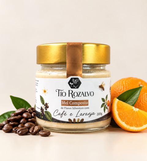 Mel Cremoso Café com Laranja - 200g